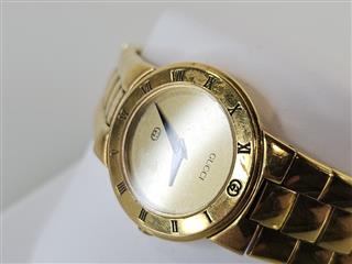 Gucci 3300L Gold Plated Gold Dial 25mm Quartz Women's Watch